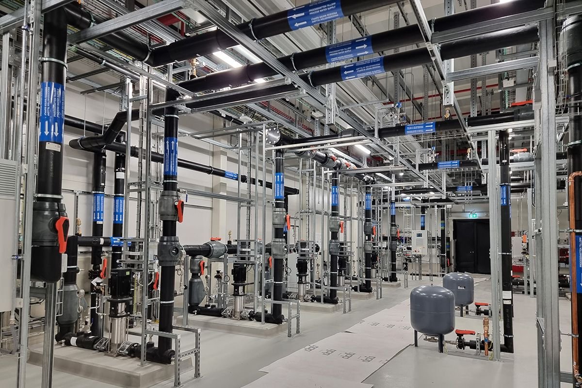 Process Piping Plant Room